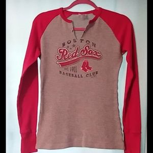 BOSTON RED SOX WAFFLE THERMAL 2/$25